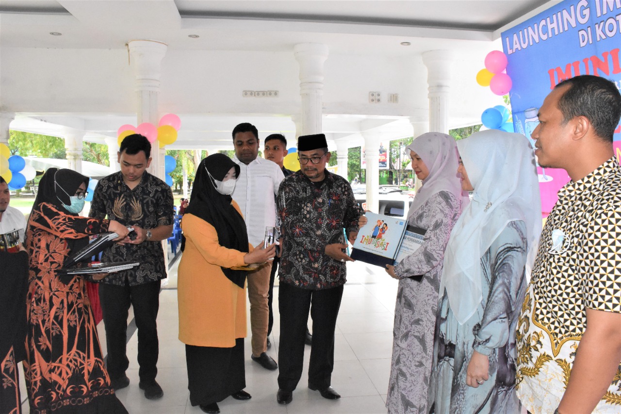 Launching Pemberian Pneumococal Conjugate Vacine (PVC) Provinsi Aceh Di Kota Langsa